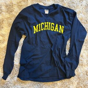Michigan Navy Blue Crew